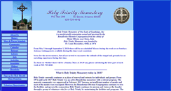 Desktop Screenshot of holytrinitymonastery.org